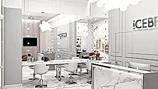 Дизайн проект салона IceBrow в ТЦ Саларис г. Москва