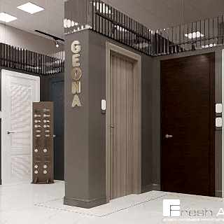 Дизайн проект магазина дверей Geona